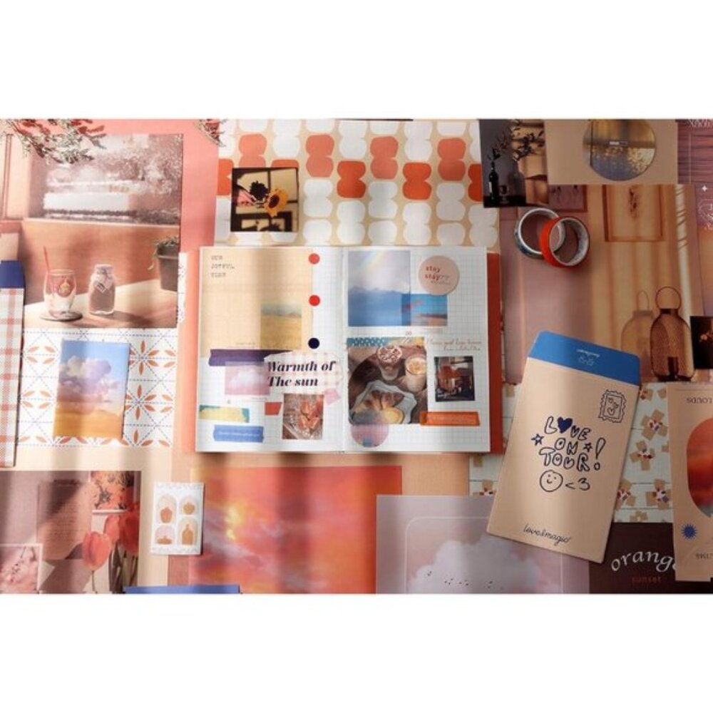 New Aesthetic Scrapbook Kit (348pcs), Journaling & Scrap Supplies for teen Girls - Picture 5 of 15
